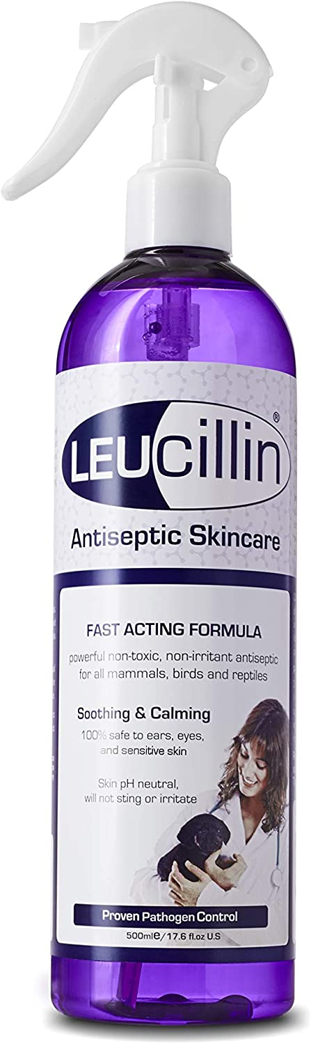 Leucillin Non Toxic Anticeptic Animal Skin Spray 500ml